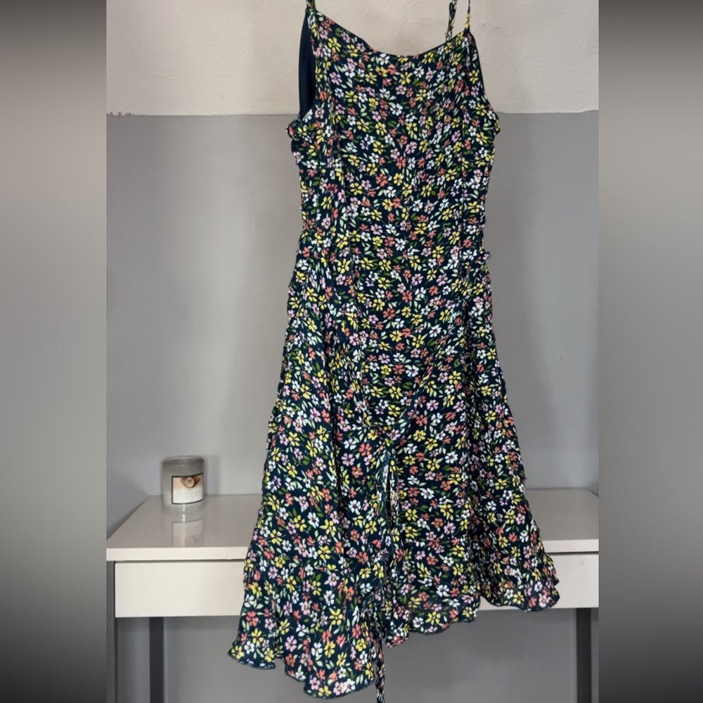 Floral alter’d state wrap dress